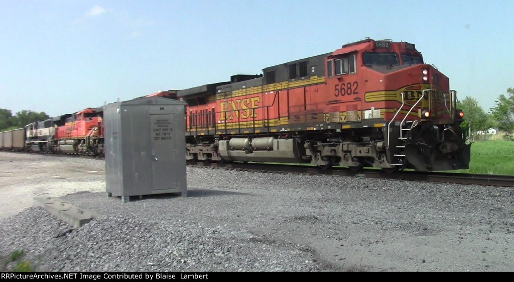 BNSF coal train